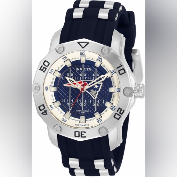 Invicta NFL New England Patriots LadyModel 32870 - Ladies Watch Automatic - Picture 1 of 6